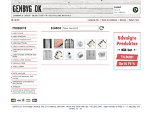 Tablet Screenshot of genbyg.dk